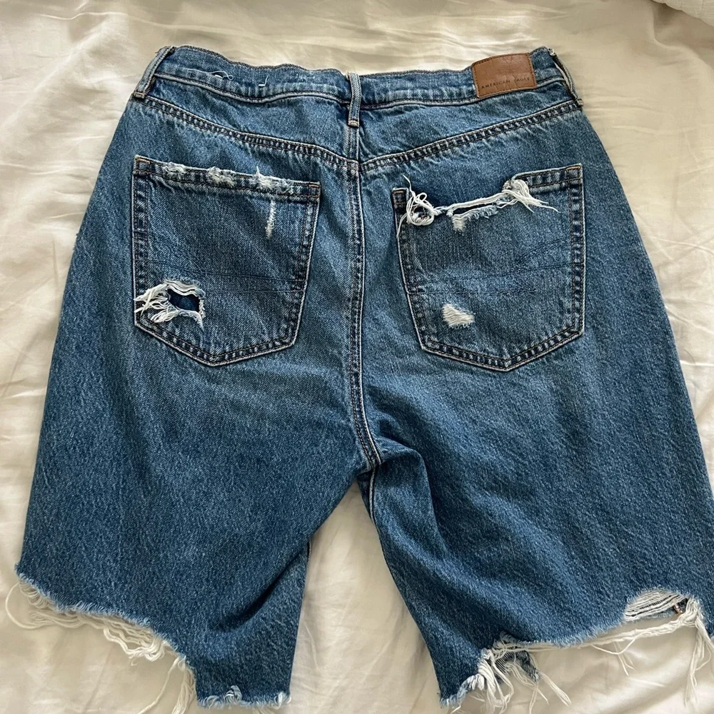 American Eagle Comfort Stretch Denim Shorts - Picture 2 of 5